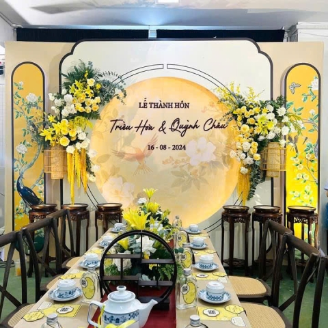 TRANG TRÍ TIỆC CƯỚI VŨNG TÀU