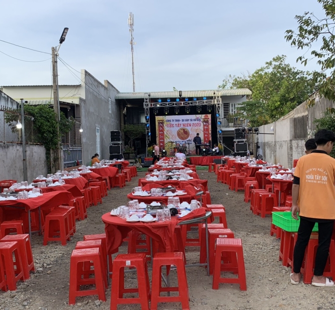 NẤU TIỆC TẤT NIÊN TẠI LONG ĐIỀN, VŨNG TÀU