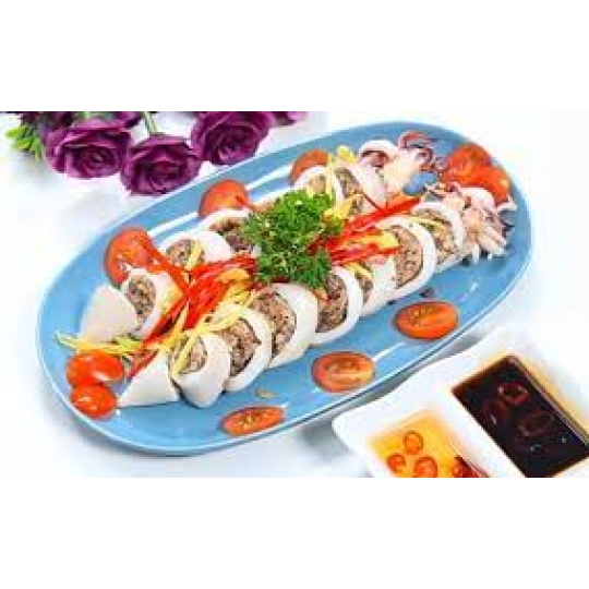 MỰC DỒI THỊT HẤP GỪNG